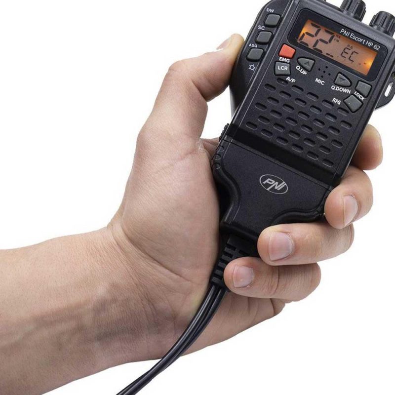 CB Radios | Escort HP 62 Portable CB Radio Station Black Car Electronic Devices Black