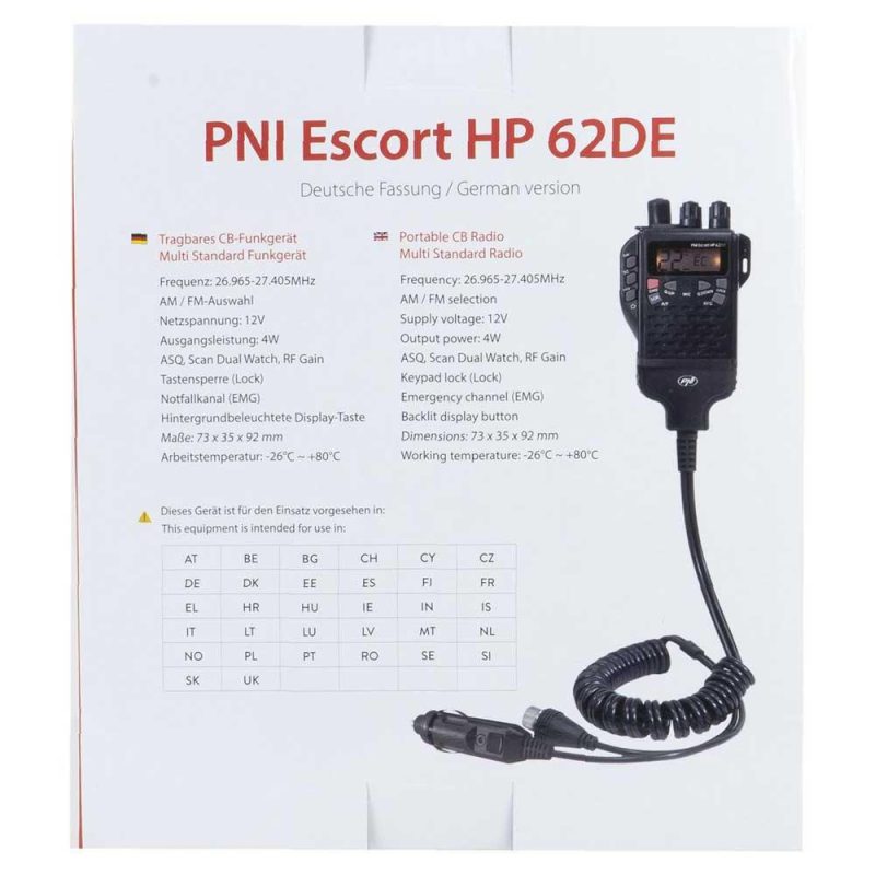 CB Radios | Escort HP 62DE cb radio station Black Car Electronic Devices Black