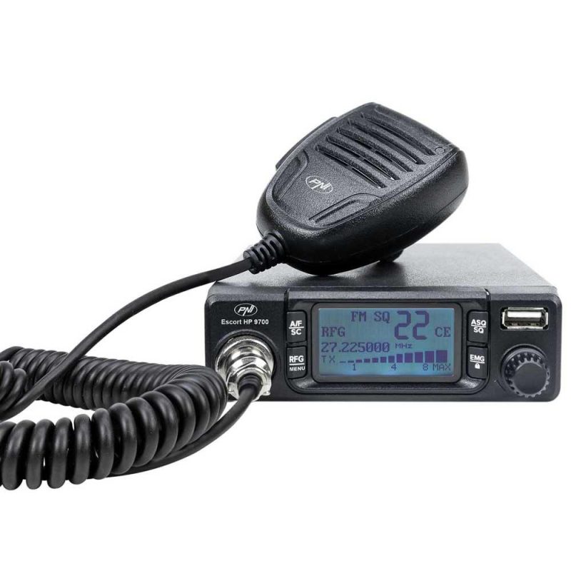 CB Radios | Escort HP 9700 CB Radio Station Black Car Electronic Devices Black