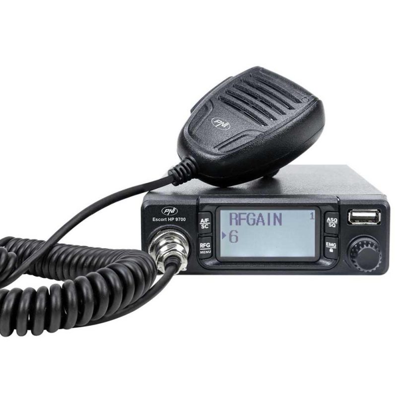 CB Radios | Escort HP 9700 CB Radio Station Black Car Electronic Devices Black