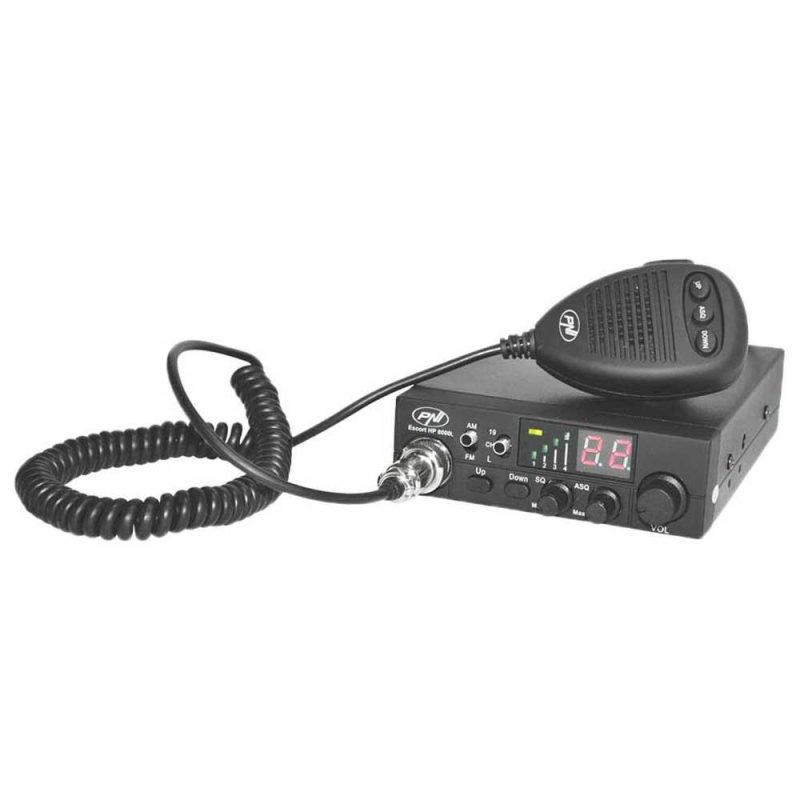 CB Radios | Escort HP CB Radio Station+ASQ 8000L Black Car Electronic Devices Black