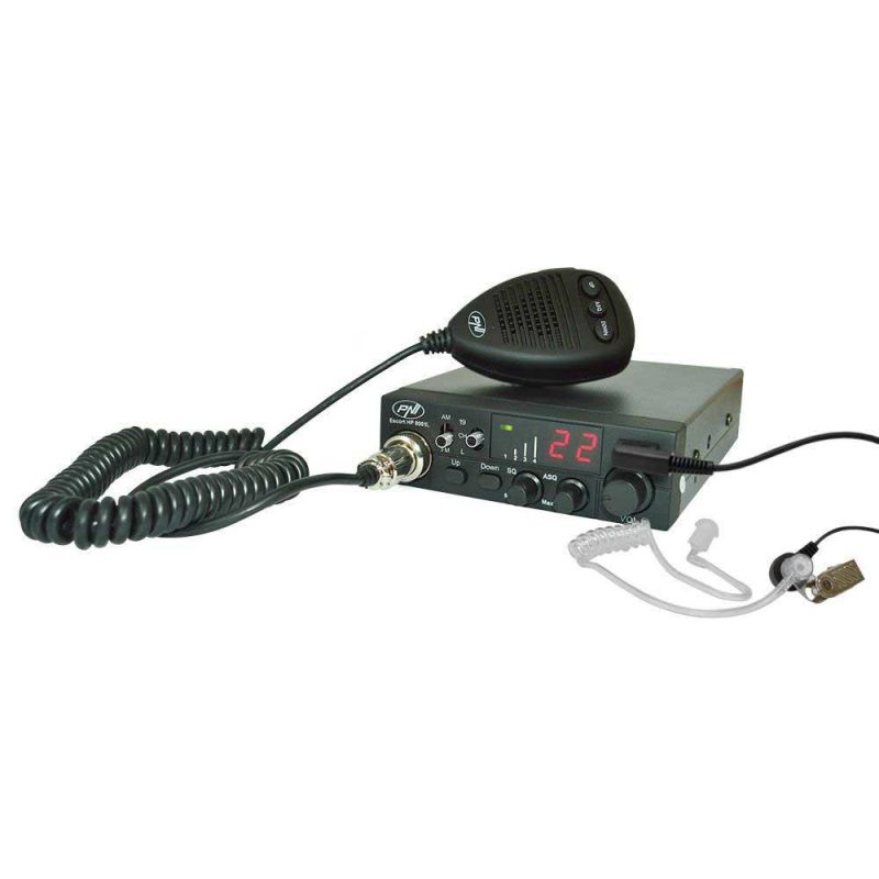 CB Radios | Escort HP CB Radio Station+HS81L Headset 8001L Black Car Electronic Devices Black