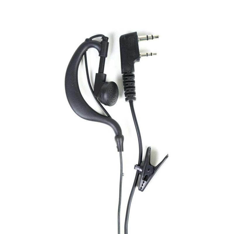 CB Radios | HS82 Headphone With Microphone 2 Pin Black Car Electronic Devices Black