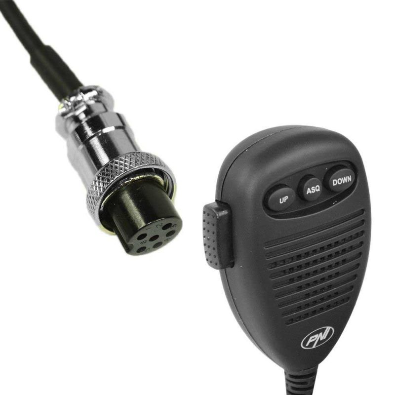 CB Radios | MK8000 Microphone 6 Pin Black Car Electronic Devices Black