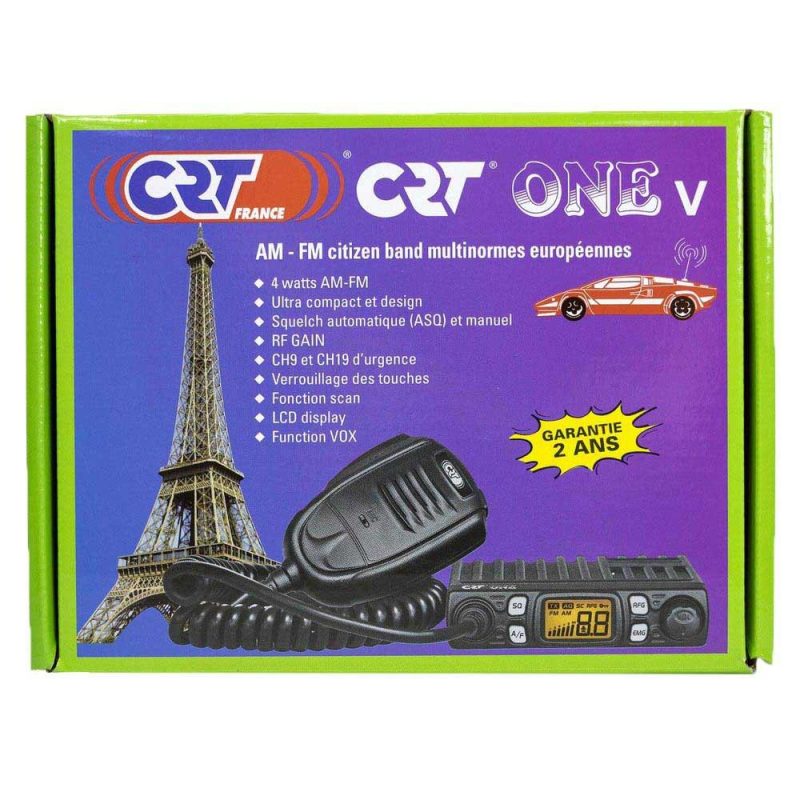 CB Radios | One V CB Radio Station Black Car Electronic Devices Black