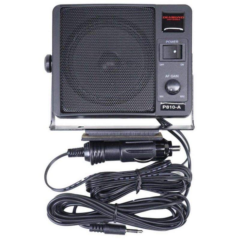 CB Radios | P810-A 6W External Speaker Black Car Electronic Devices Black