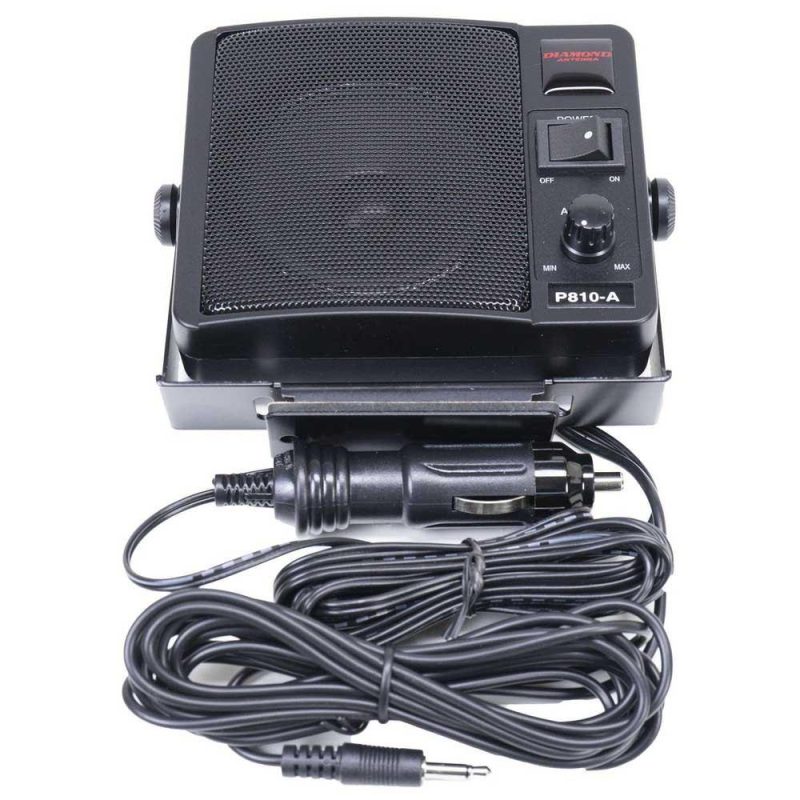 CB Radios | P810-A 6W External Speaker Black Car Electronic Devices Black