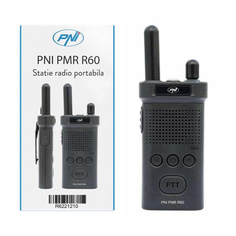 CB Radios | PMR R60 portable cb radio station Black Car Electronic Devices Black