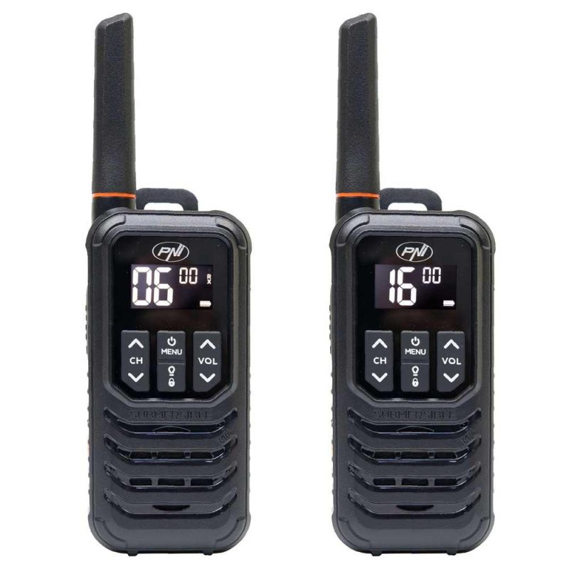 CB Radios | PMR R80 PRO portable cb radio station Black Car Electronic Devices Black