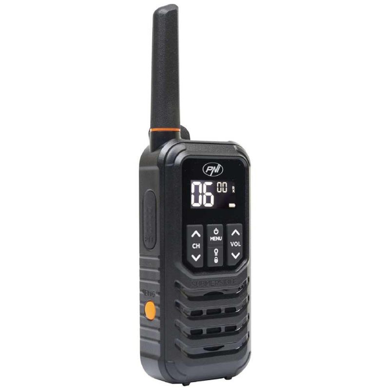 CB Radios | PMR R80 PRO portable cb radio station Black Car Electronic Devices Black