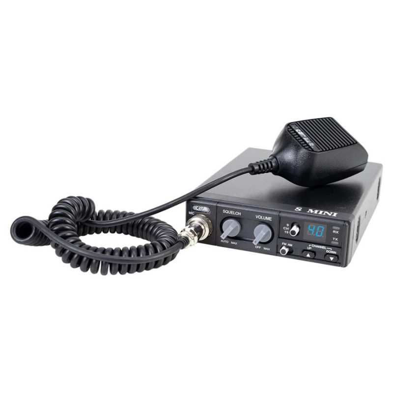 CB Radios | S Mini dual voltage cb radio station Black Car Electronic Devices Black