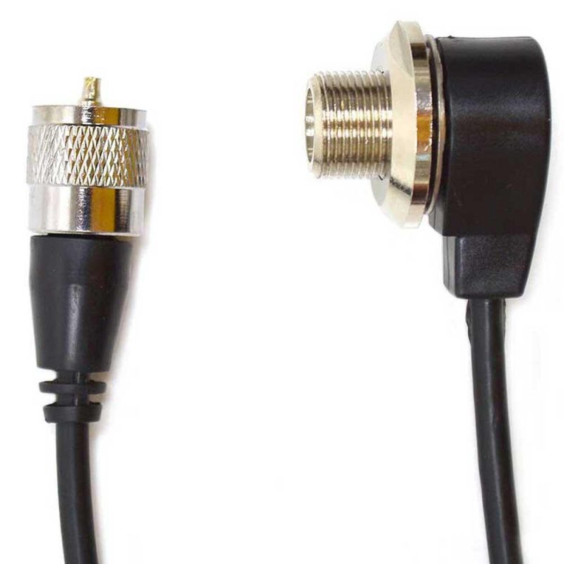 CB Radios | T601 Cable PL259 4 cm Black Car Electronic Devices Black