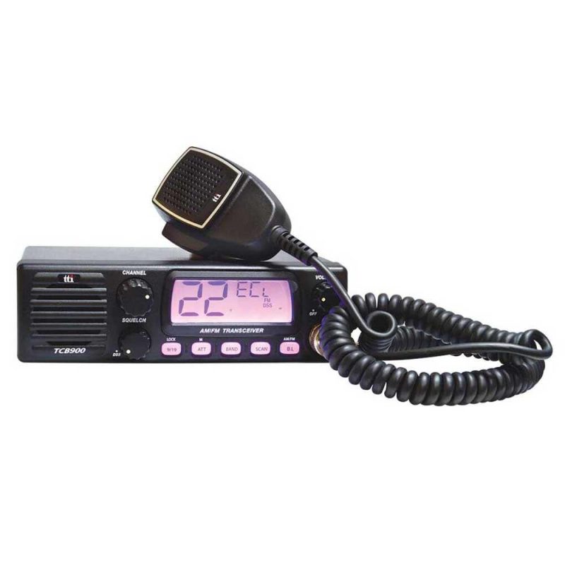 CB Radios | TCB-900 CB Radio Station With Speaker Black Car Electronic Devices Black