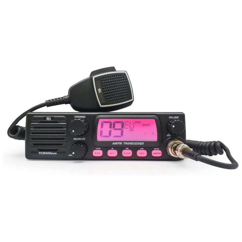 CB Radios | TCB-900 EVO cb radio station Black Car Electronic Devices Black