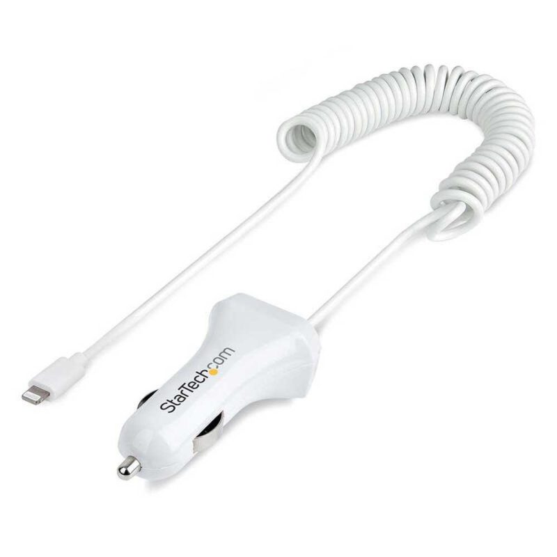 Chargers | 1A Car Charger White Car Electronic Devices Chargers