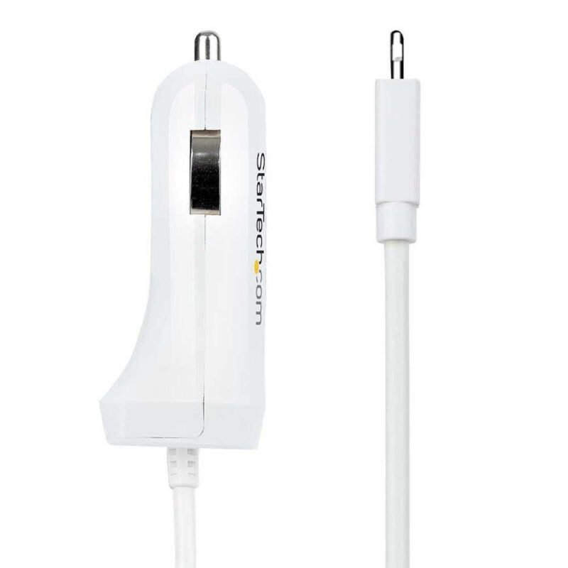 Chargers | 1A Car Charger White Car Electronic Devices Chargers