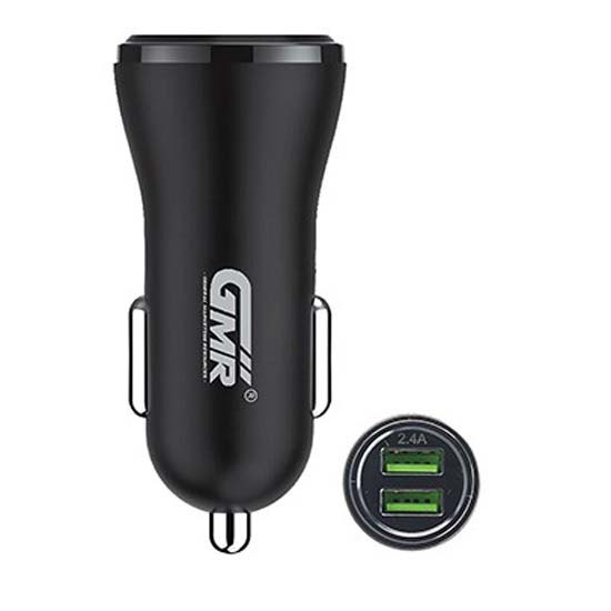 Chargers | 2.4A Car Charger Black Car Electronic Devices Black