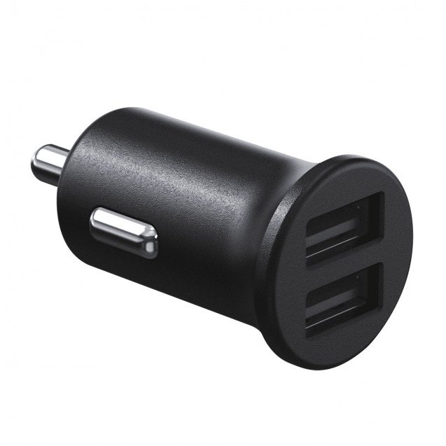 Chargers | 2 Ports USB 2 A Black Car Electronic Devices Black