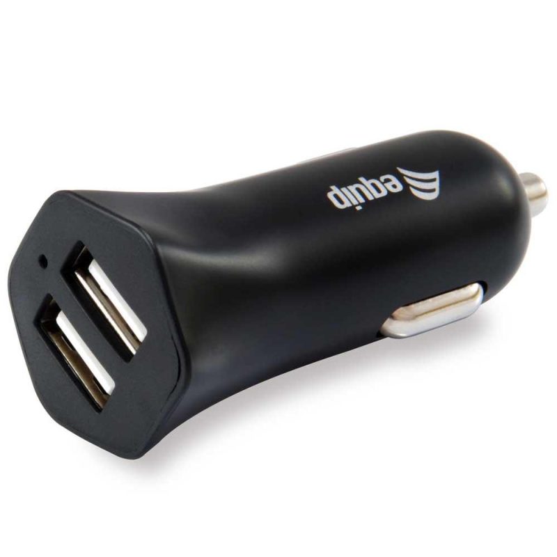 Chargers | 245510 2xUSB-A 5W Charger Black Car Electronic Devices Black