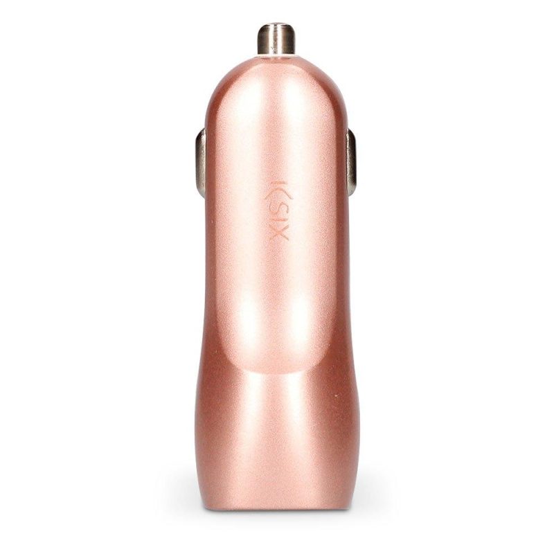 Chargers | 2xUSB 2.1A Car Charger Pink Car Electronic Devices Chargers