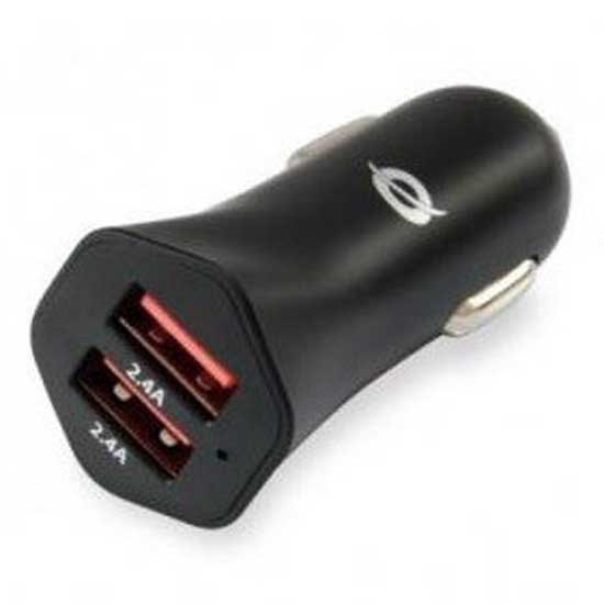 Chargers | 2xUSB 24W Car Charger Black Car Electronic Devices Black