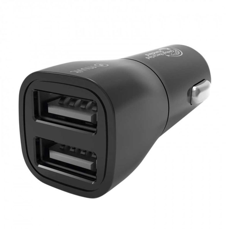 Chargers | 3.4A Car Charger Black Car Electronic Devices Black