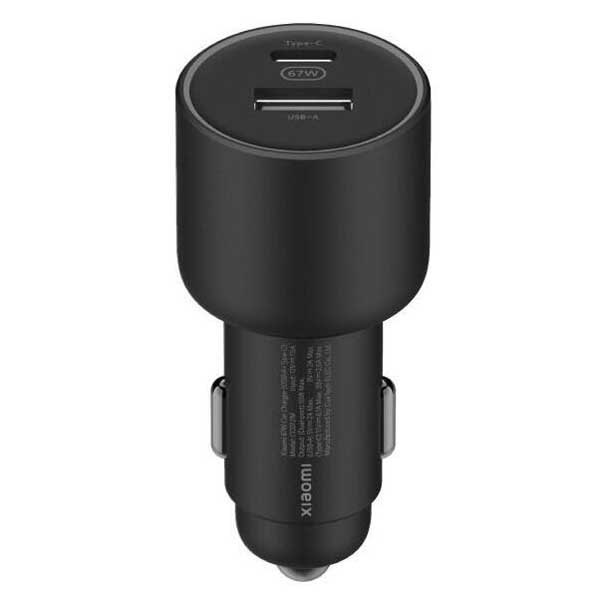 Chargers | 67W Car Charger Black Car Electronic Devices Black