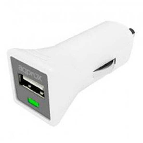 Chargers | APPUSBCARW 1A Car Charger White Car Electronic Devices Chargers