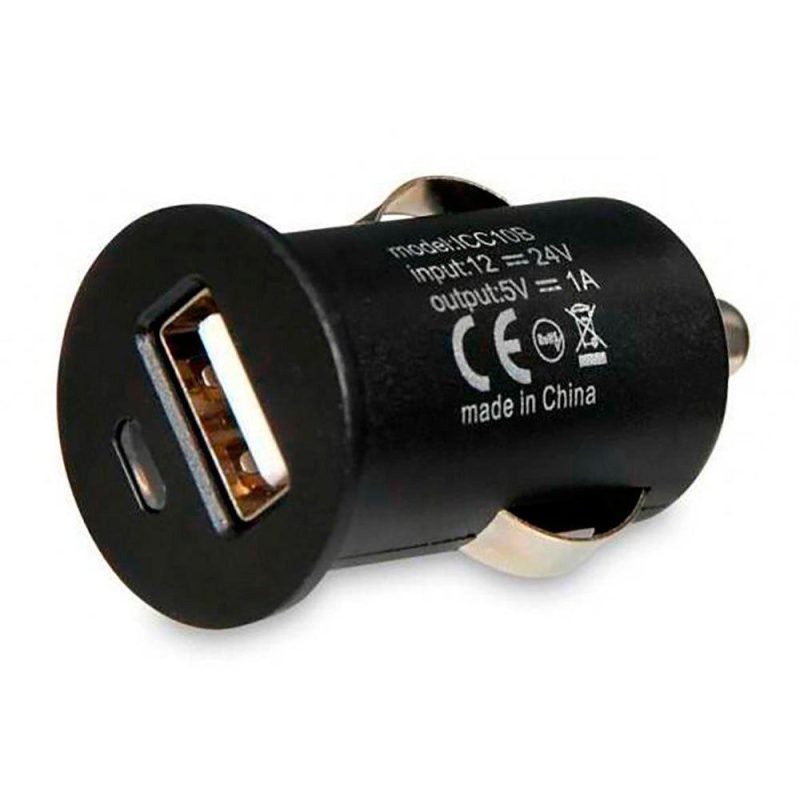 Chargers | C-10 USB 1A Charger Black Car Electronic Devices Black