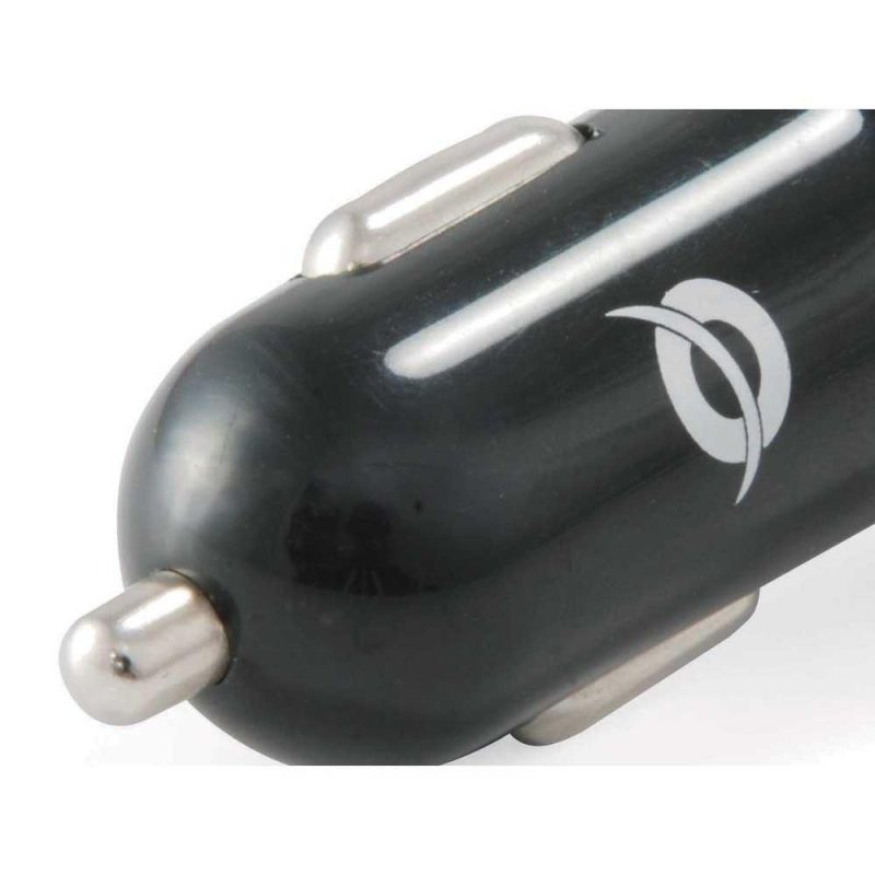 Chargers | C05-219 2xUSB Charger Black / Silver Car Electronic Devices Black