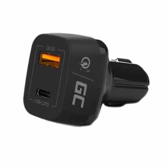 Chargers | CAD33 Car Charger Black Car Electronic Devices Black