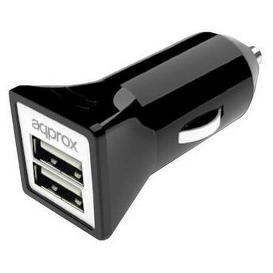 Chargers | Double USB 3.1A Black Car Electronic Devices Black