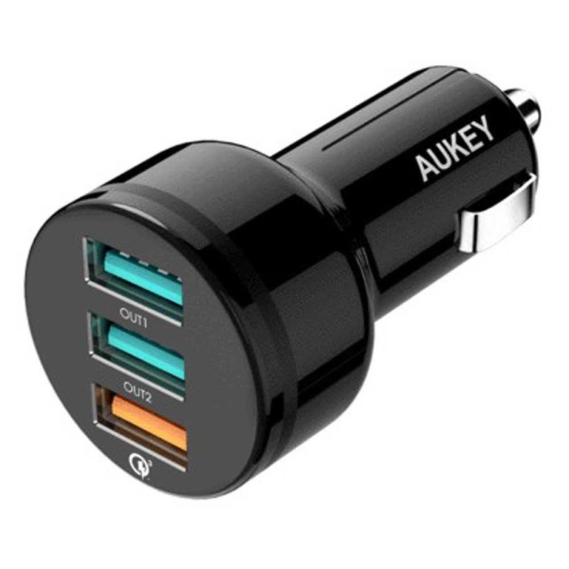 Chargers | Expedition Series 42W QuickCharge Car Charger Black Car Electronic Devices Black