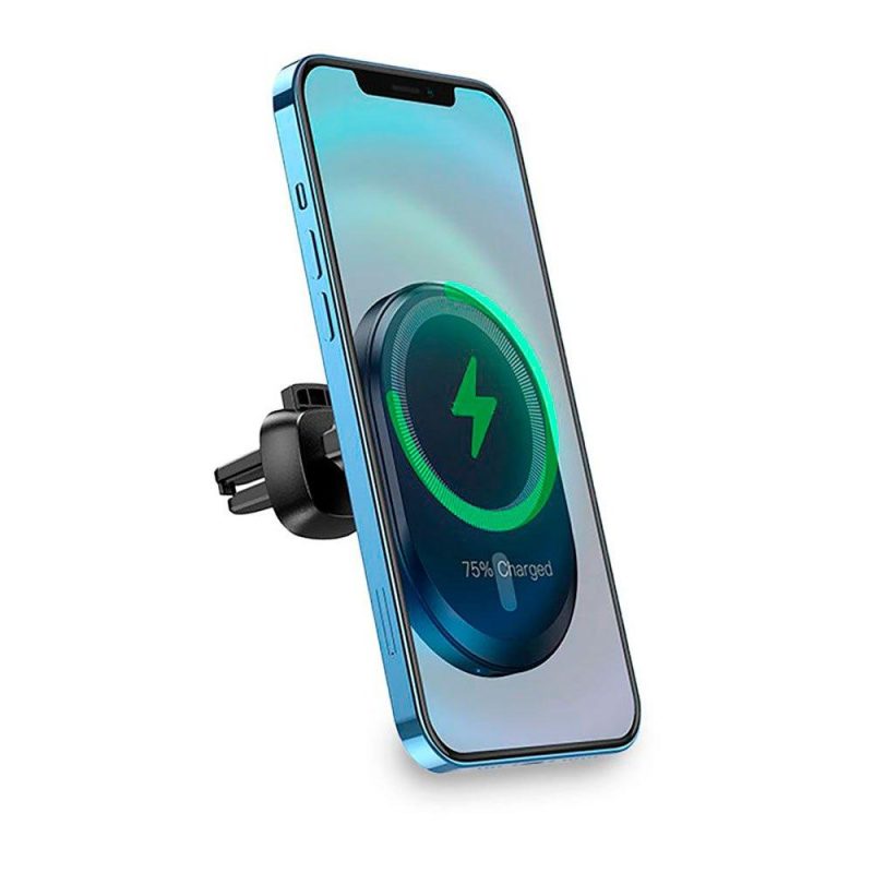 Chargers | Magnetic Qi Wireless Car Charger Black Car Electronic Devices Black