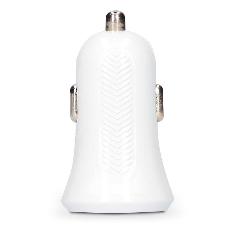 Chargers | MFI USB 2.4A Car Charger White Car Electronic Devices Chargers