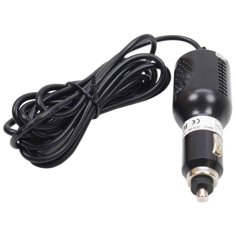 Chargers | Mini USB 12V-5V 2A Car Charger 1.90 m Black Car Electronic Devices Black