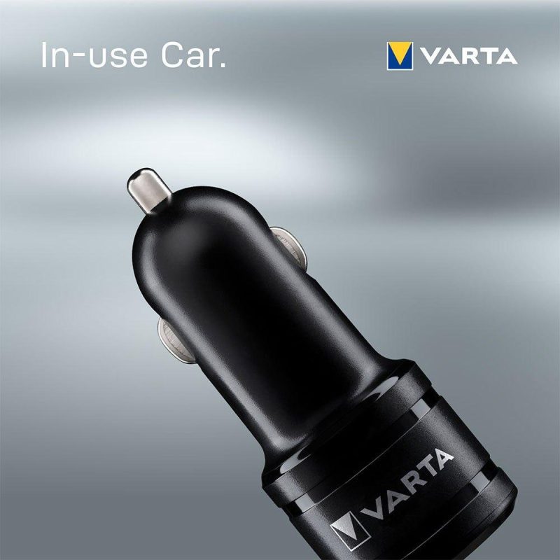 Chargers | Portable Car Charger Charger Black Car Electronic Devices Black