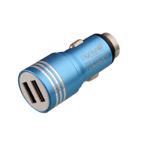 Chargers | QC-2421 5V 3.1A Car Charger Blue Car Electronic Devices Blue