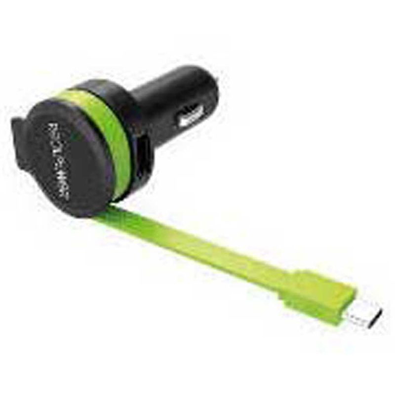 Chargers | REALP-257636 Car Charger Black / Green Car Electronic Devices Black