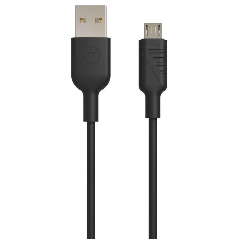 Chargers | USB 2.4A 12W Charger+Micro USB Cable 2.4A 1.2 m Black Car Electronic Devices Black