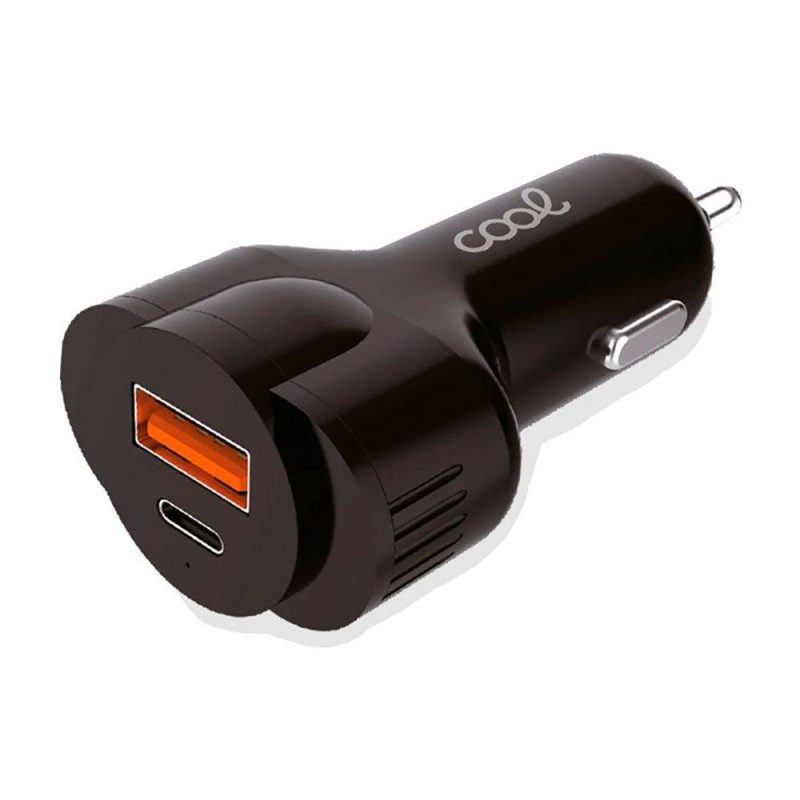 Chargers | USB A/C 30W Car Charger Black Car Electronic Devices Black