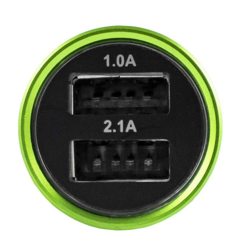 Chargers | USB cigarette lighter adapter Green Car Electronic Devices Chargers