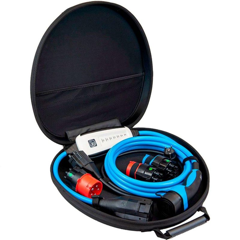 Charging points | 32A Electric Car Charger 10 m Black / Blue Car Electronic Devices Black