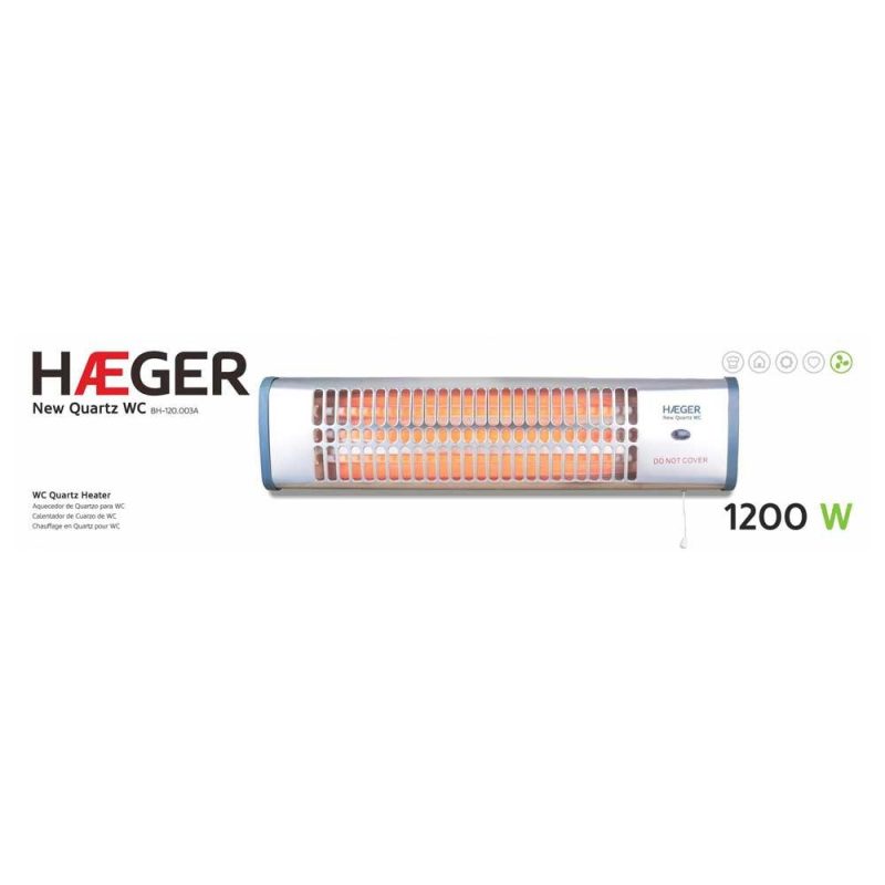 Heaters | BH-120.003A Wall Heater 1200W Climatization Heaters