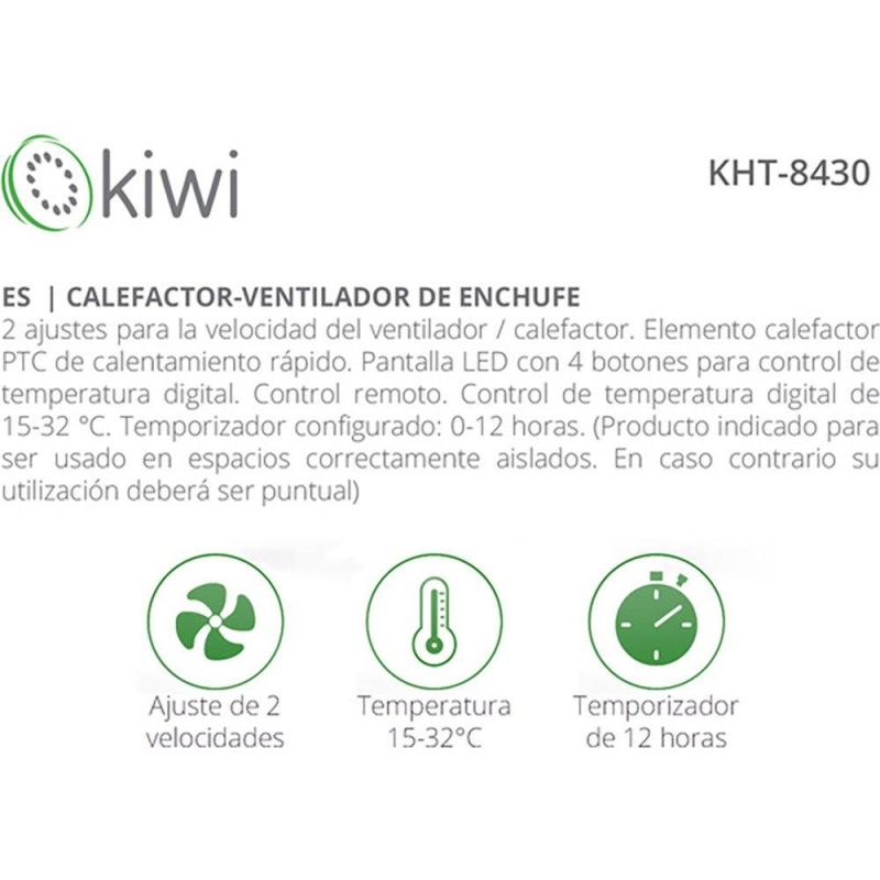 Heaters | Plug-in Heater 1532C Climatization Heaters