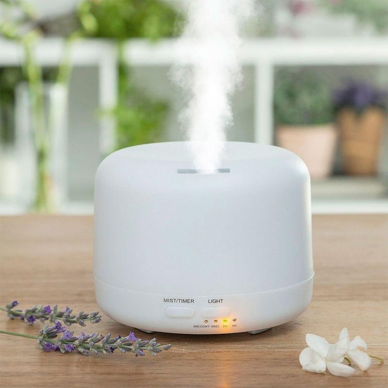 Humidifiers and Dehumidifiers | Steloured LED Aroma Diffuser Humidifier Climatization Humidifiers & Dehumidifiers