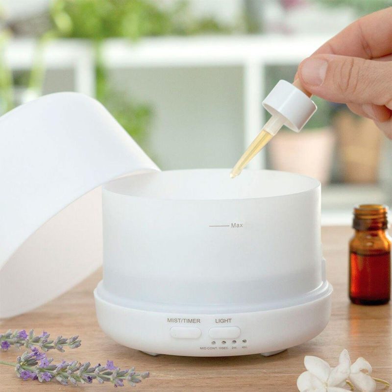 Humidifiers and Dehumidifiers | Steloured LED Aroma Diffuser Humidifier Climatization Humidifiers & Dehumidifiers