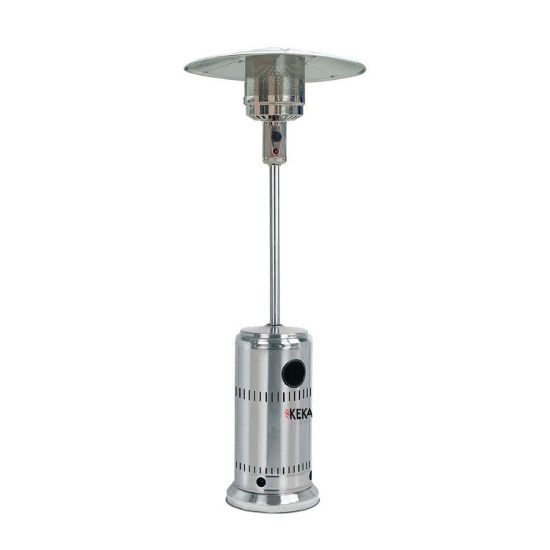 Outdoor Stoves | Niklas Metal 13000W Gas Outdoor Heater Inox Climatization Inox