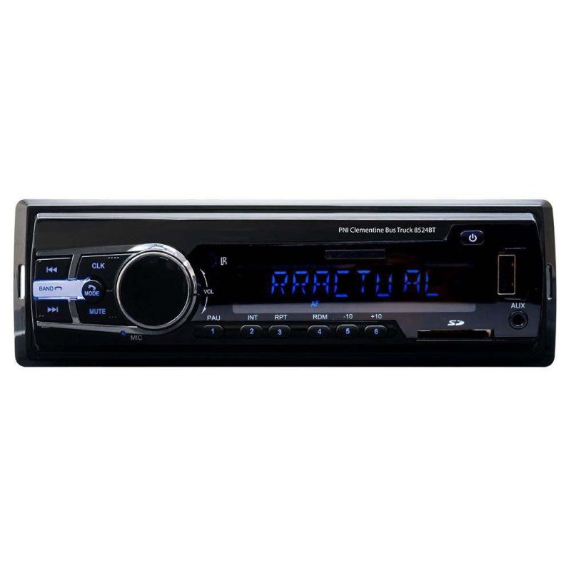 Radios | 8524BT 45W HiFi500 Radio With Coaxial Speakers Black Car Electronic Devices Black