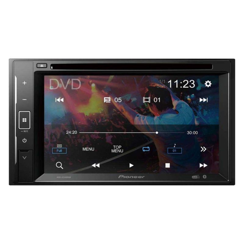 Radios | AVH-A240DAB Media Player 6.2´´ Black Car Electronic Devices Black